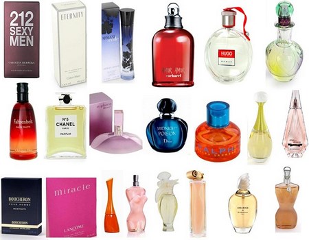 Tipos de perfumes
