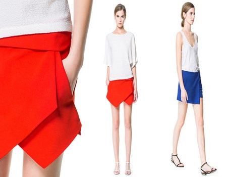 faldas asimétricas de moda