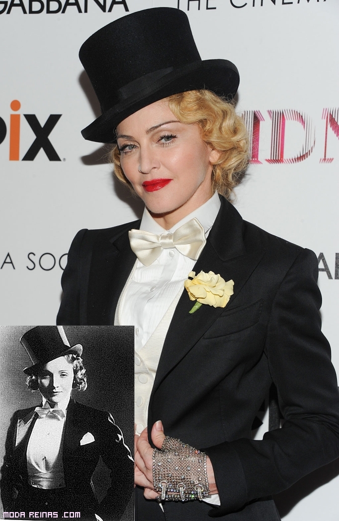 Madonna y Marlene Dietrich