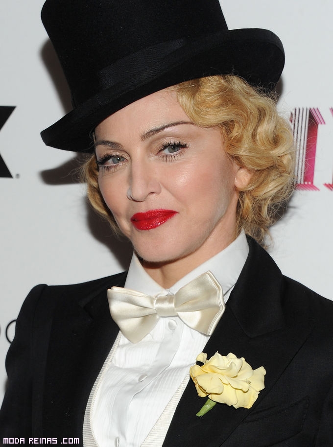 Madonna labios rojos