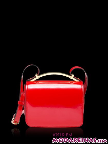mini-bolso en rojo
