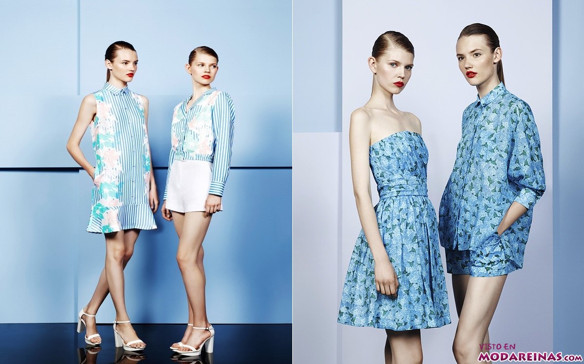moda en color azul 2014