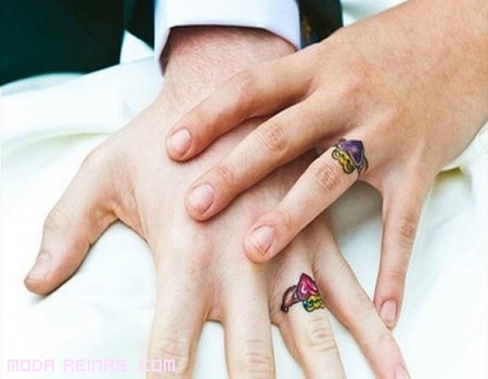 tatuajes en forma de anillos