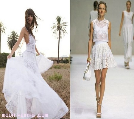 vestidos blancos de moda